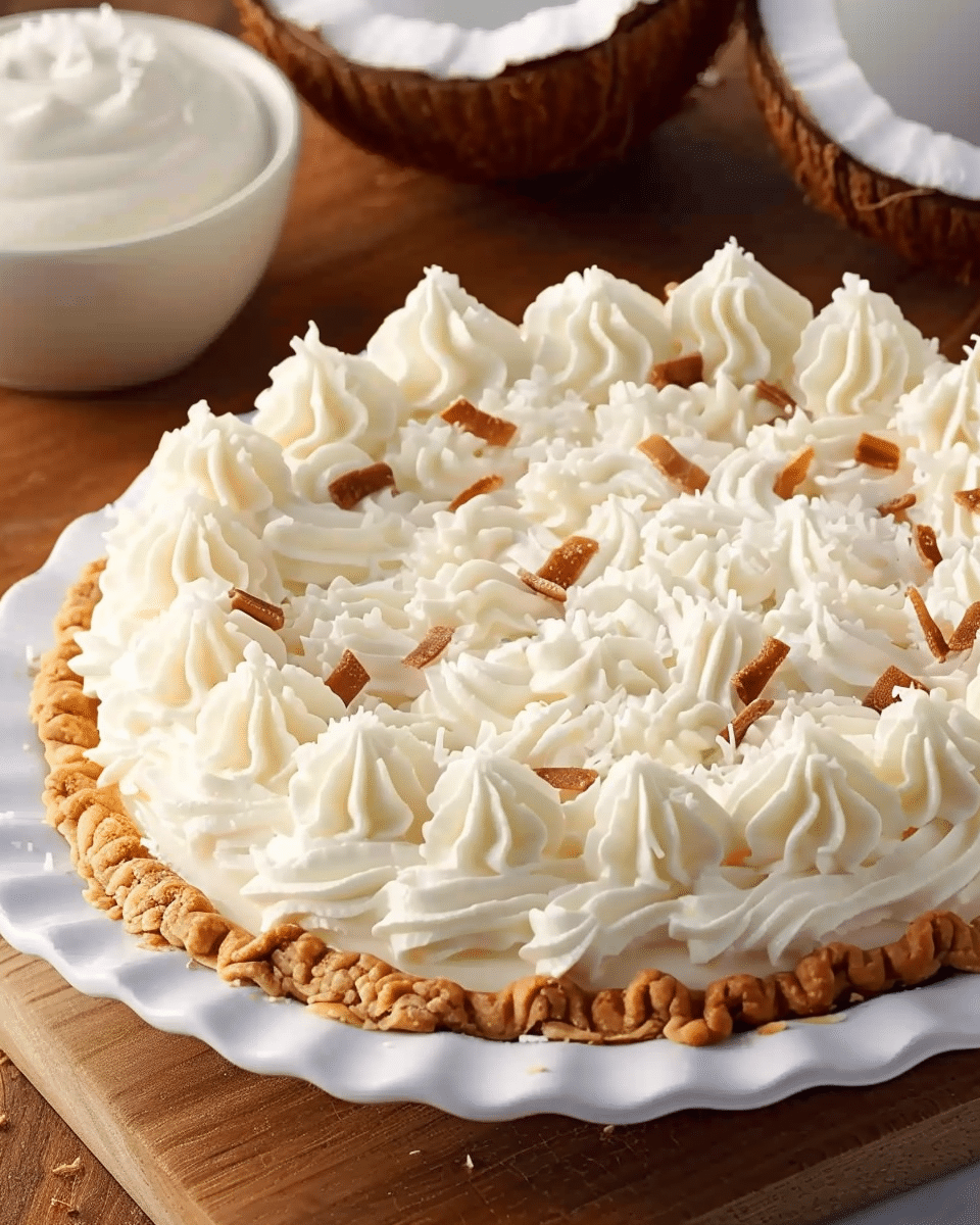 Homemade Coconut Cream Pie
