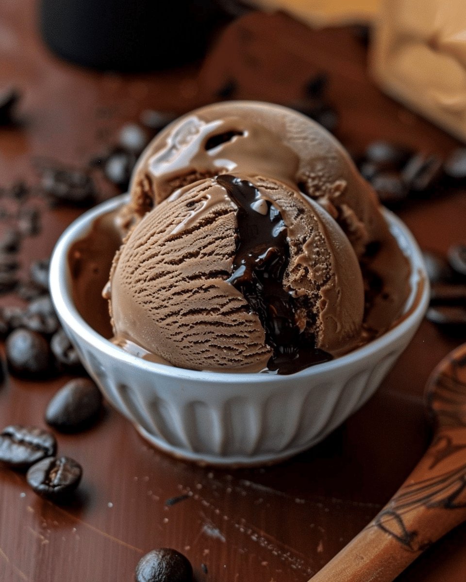 Homemade Coffee Ice Cream