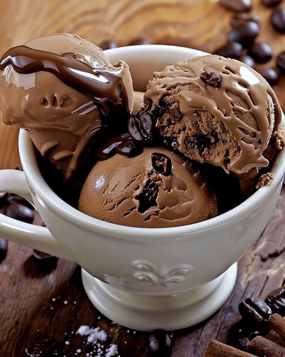Homemade Coffee Ice Cream