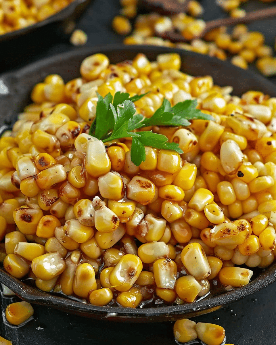 Honey Butter Skillet Corn