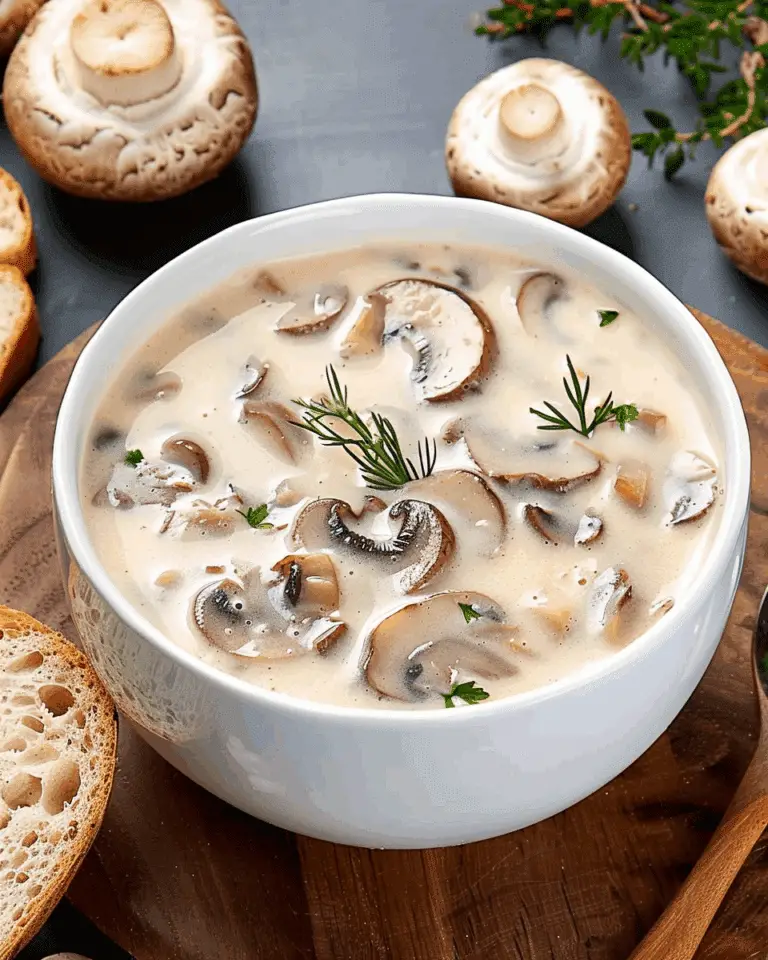 Incredibly Easy Cream Of Mushroom Soup