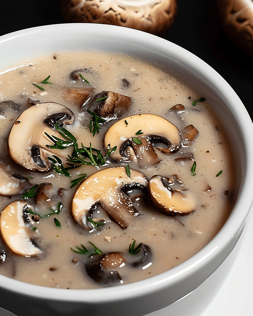 Incredibly Easy Cream Of Mushroom Soup