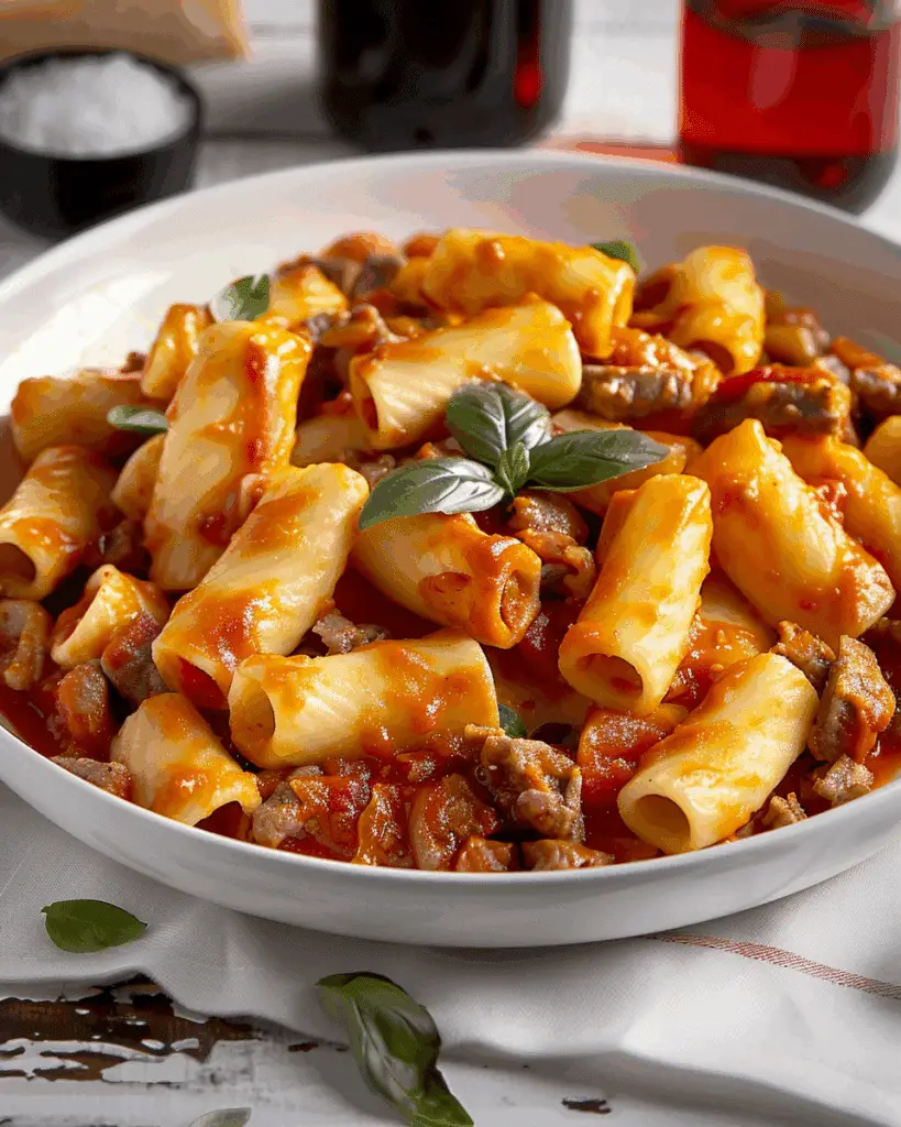 Italian Paccheri Alla Vittorio
