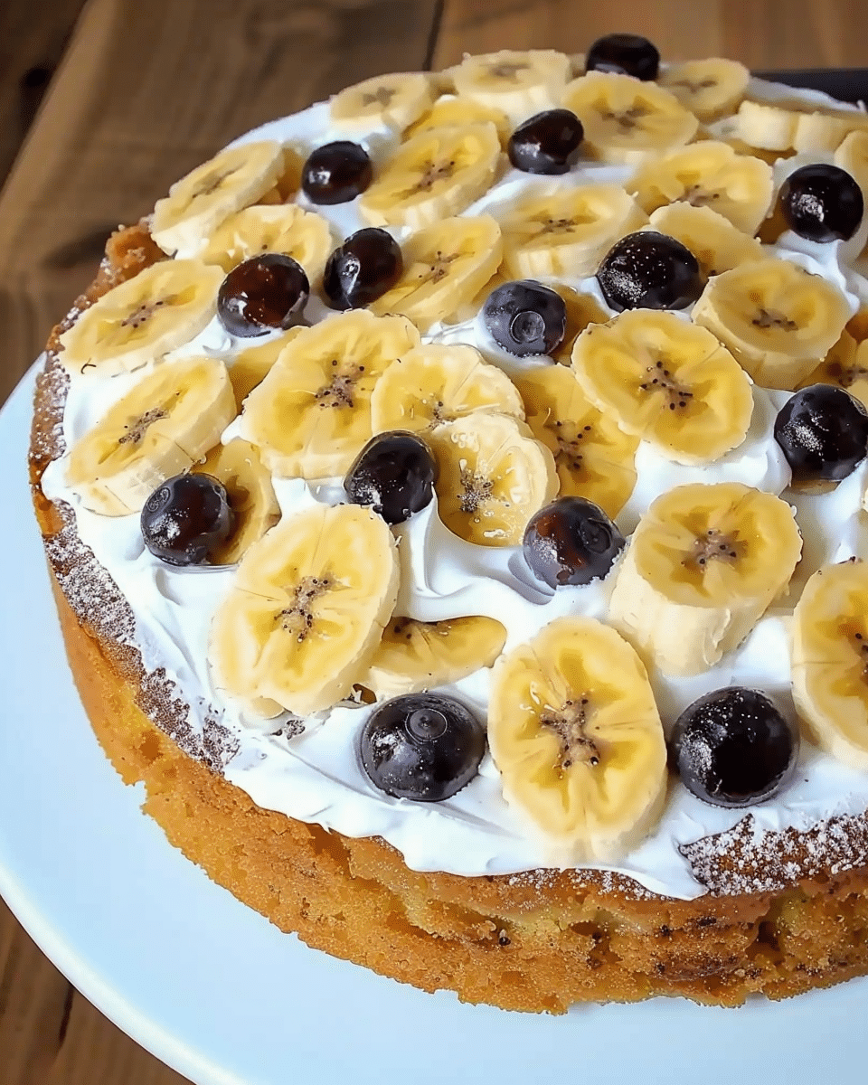 Loaded Banana Cake