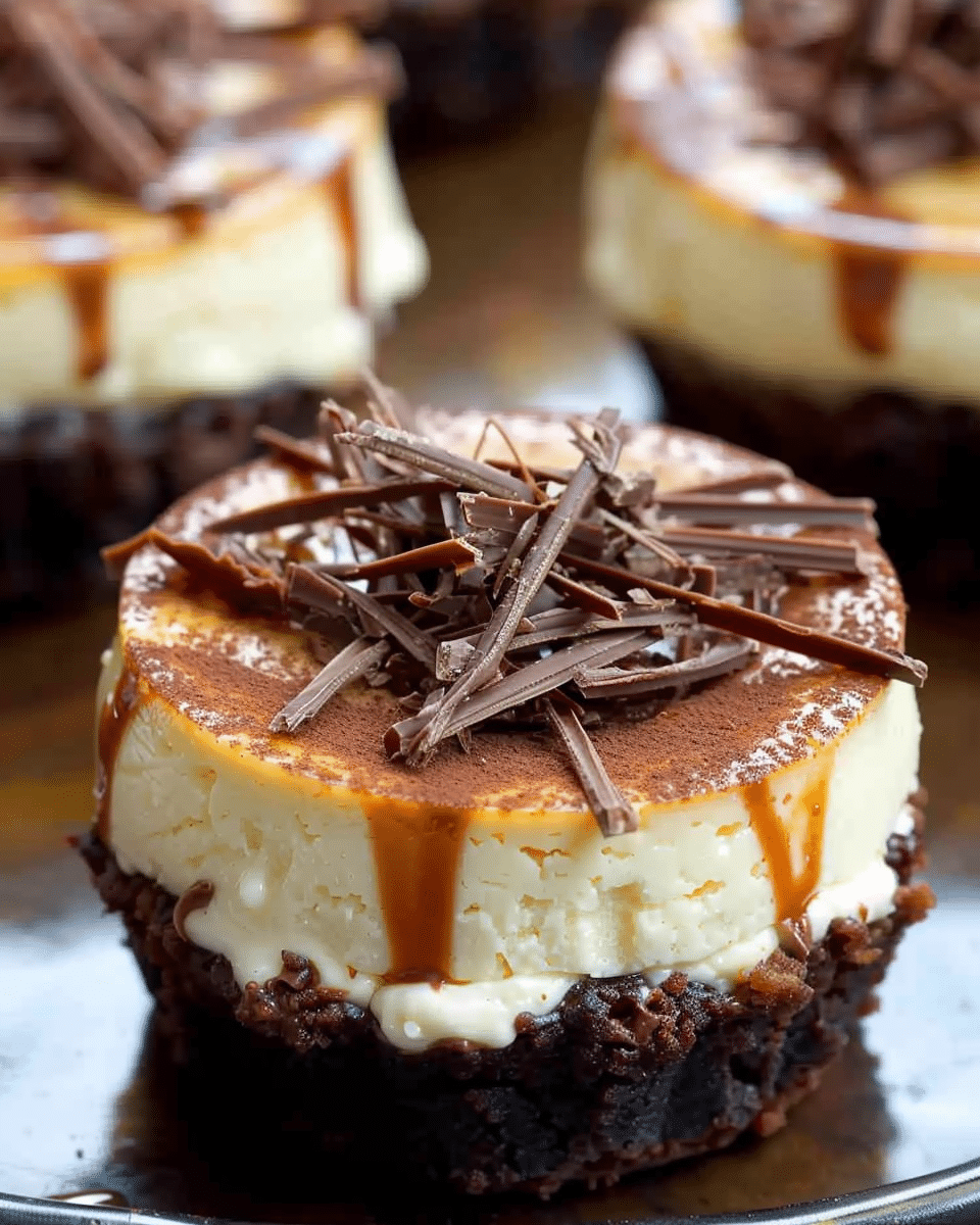 Loaded Brownie Cheesecake Cups