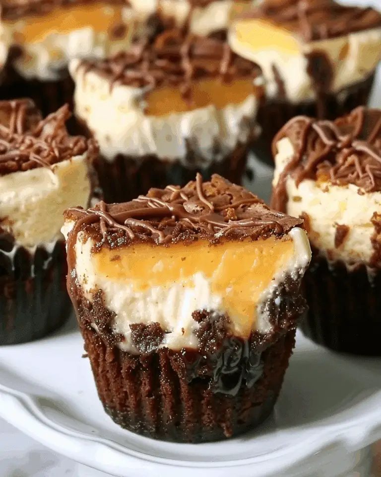 Loaded Brownie Cheesecake Cups