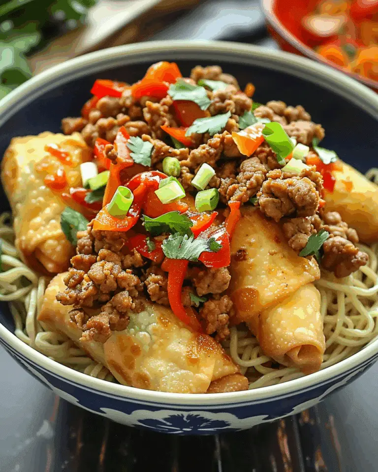 Low Carb Egg Roll in a Bowl (Quick & Easy)