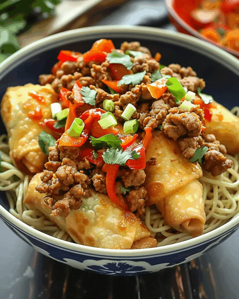 Low Carb Egg Roll in a Bowl (Quick & Easy)