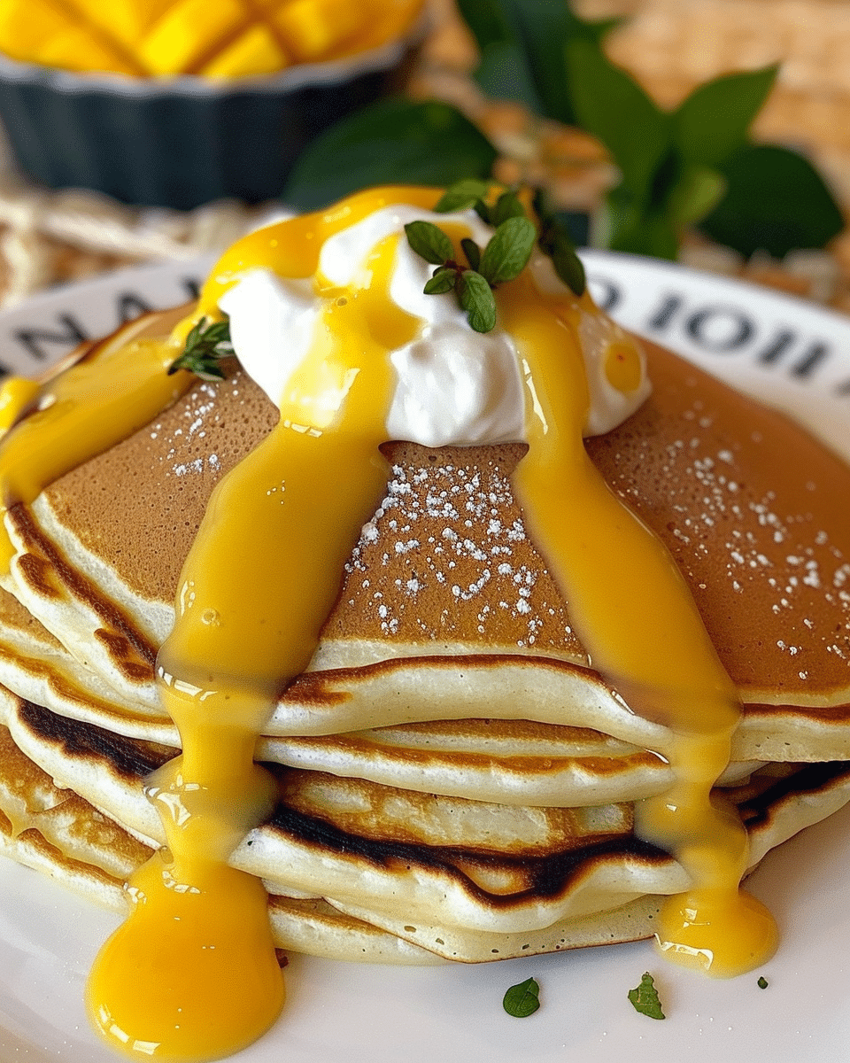 Mango Pancakes