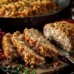 Melt‑in‑Your‑Mouth Garlic Parmesan Chicken Meatloaf