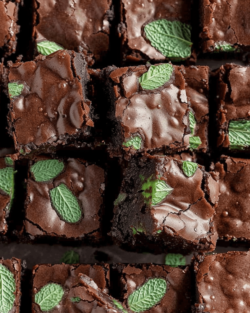 Mint Brownies