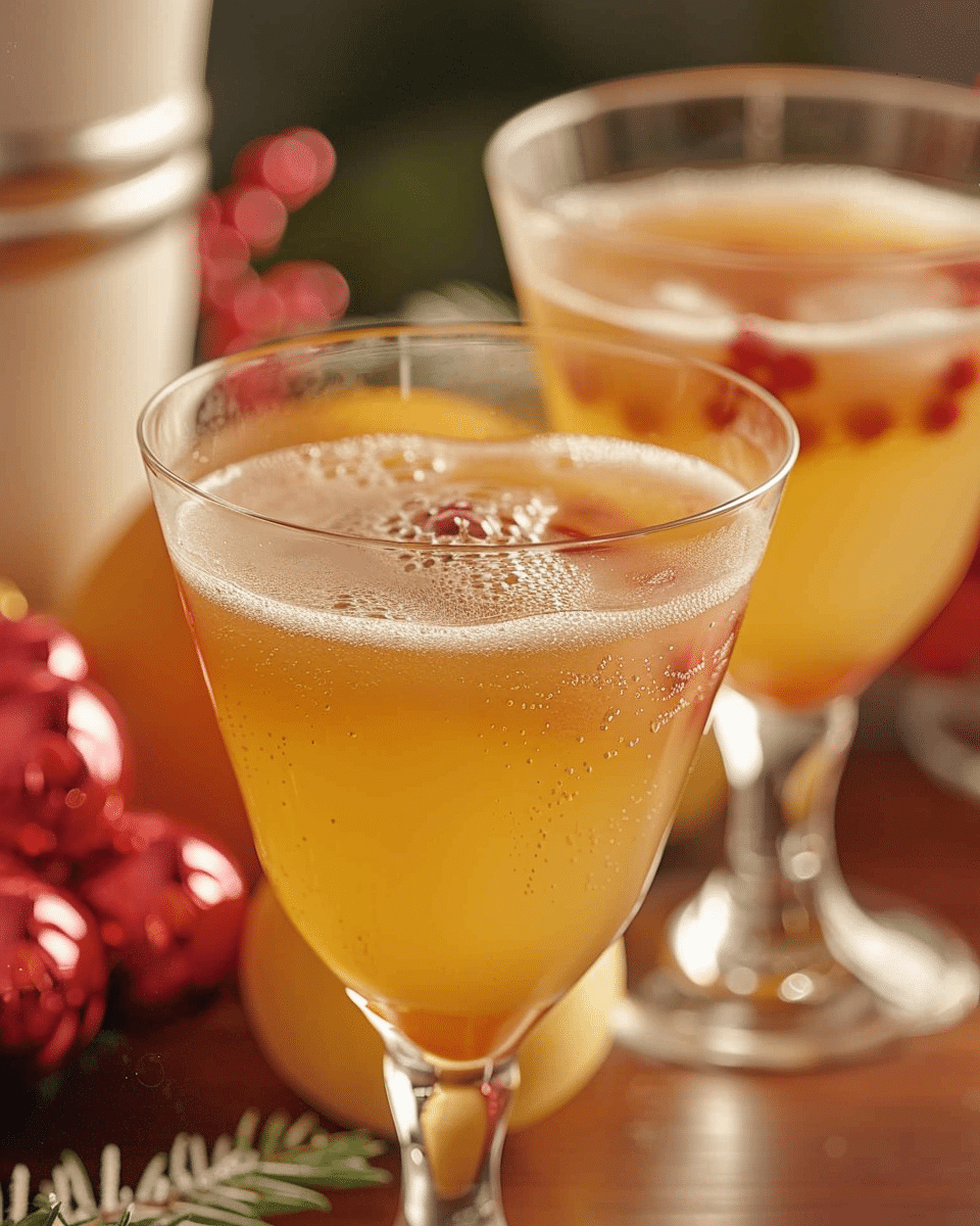 Mistletoe Mimosas