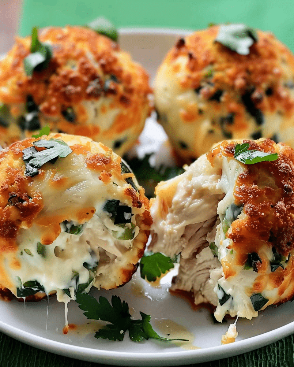 Monster Jalapeño Ranch Chicken Bombs