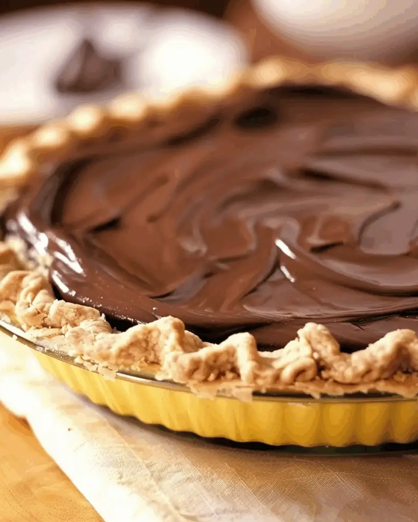 Old Fashioned Chocolate Pie