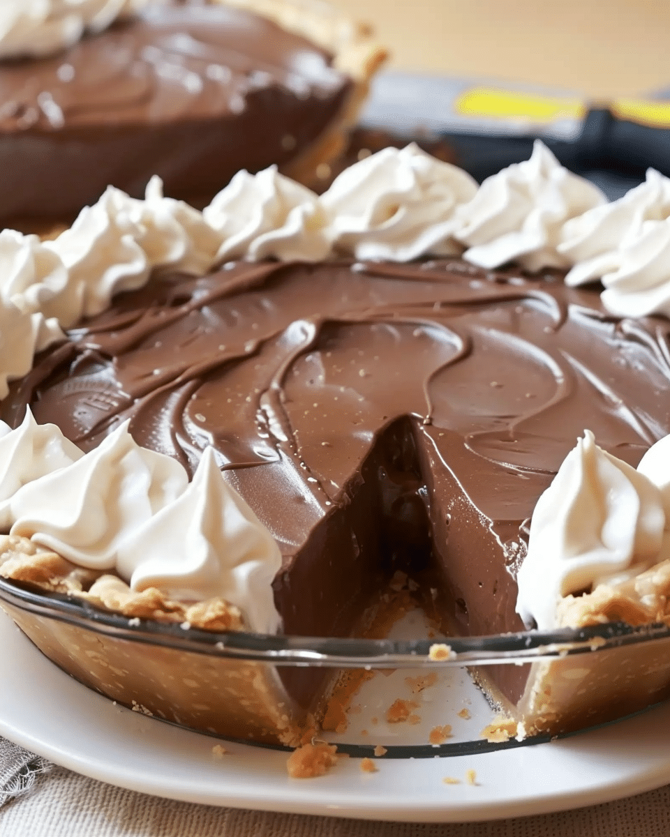 Old Fashioned Chocolate Pie