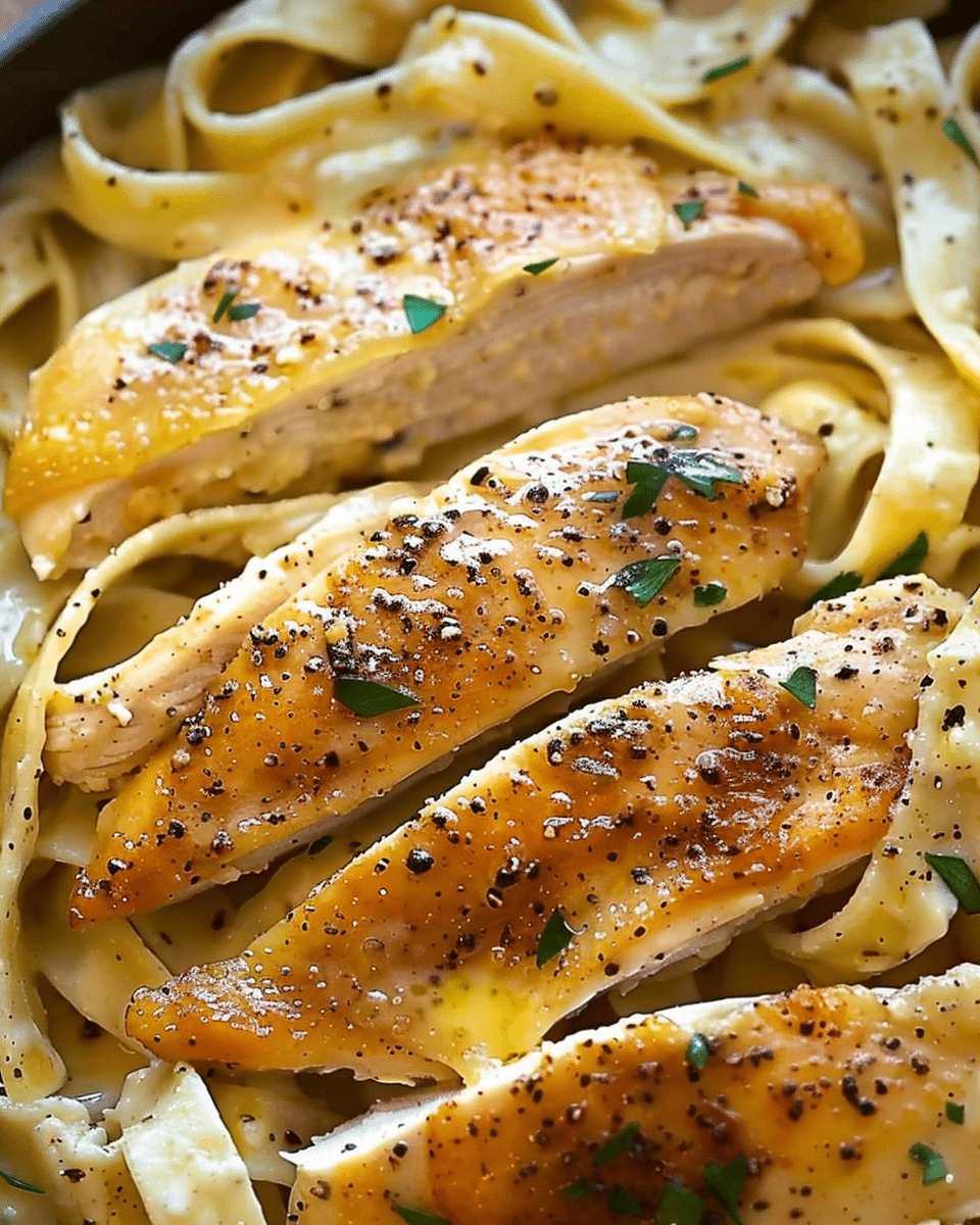 One-Pan Chicken with Buttered Noodles