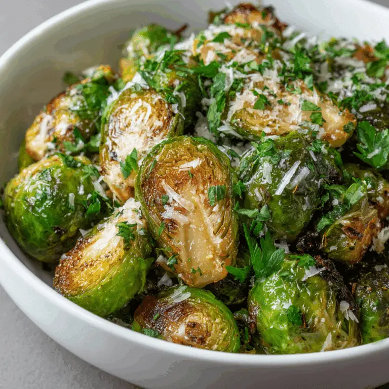 Parmesan Brussels Sprouts
