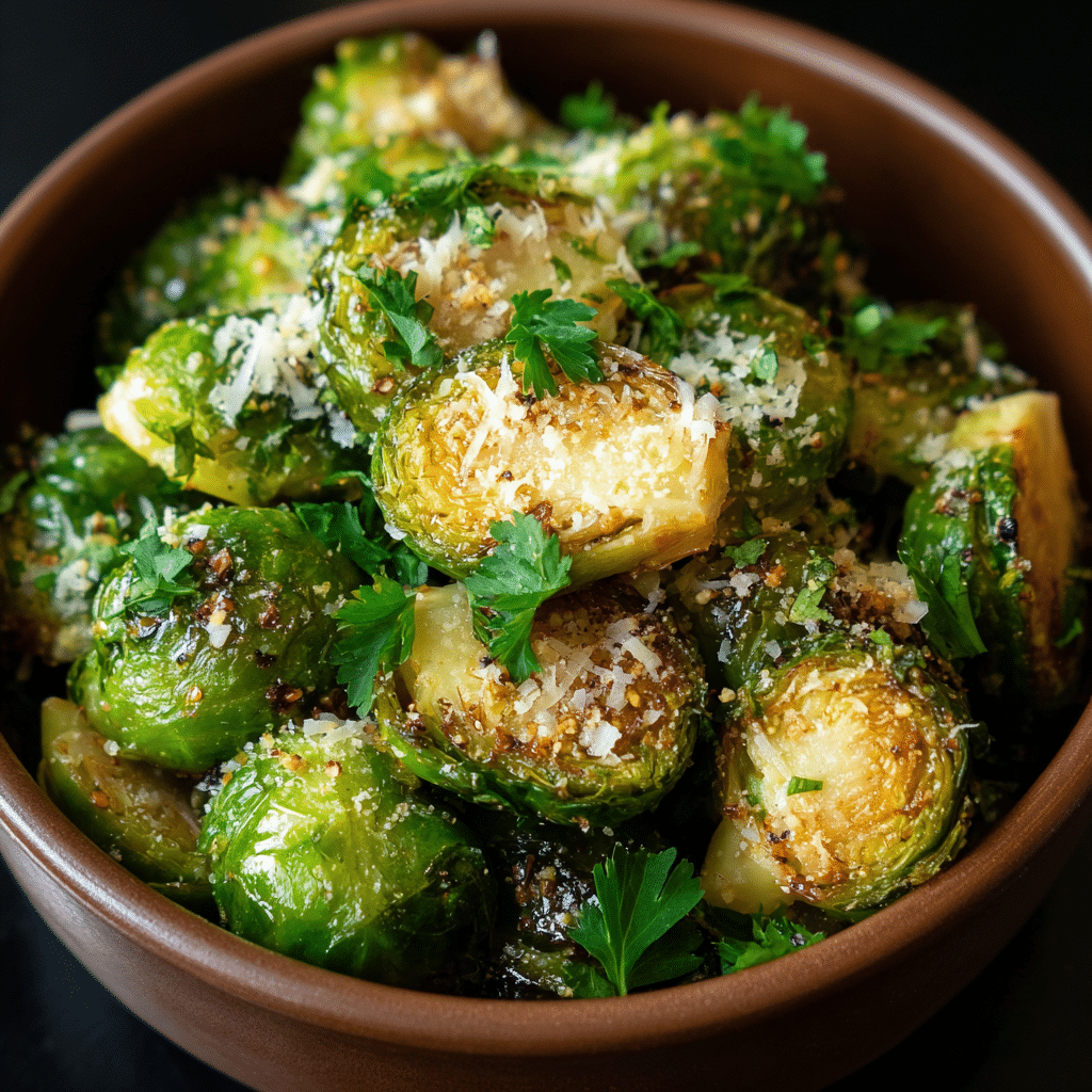 Parmesan Brussels Sprouts