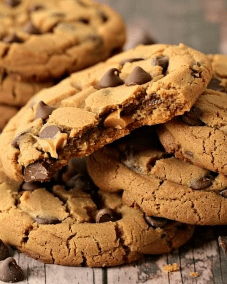 Peanut Butter Chocolate Chip Cookies