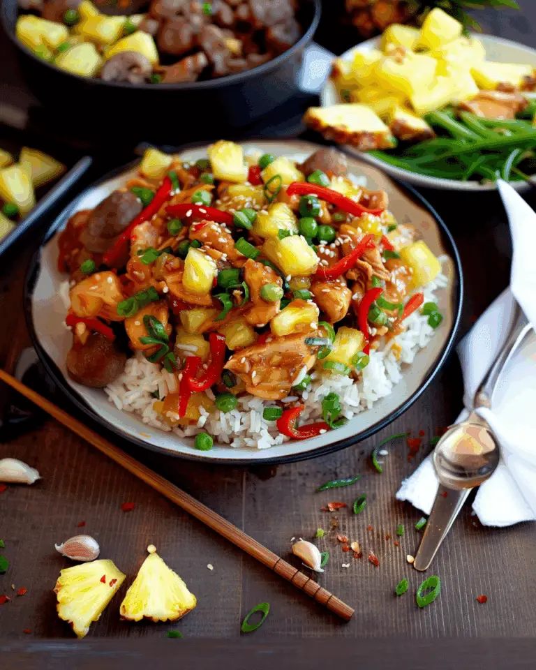 Pineapple Chicken and Rice