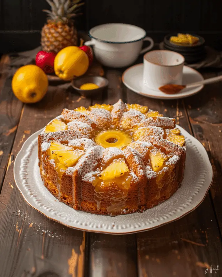 Pineapple Upside Down Cake