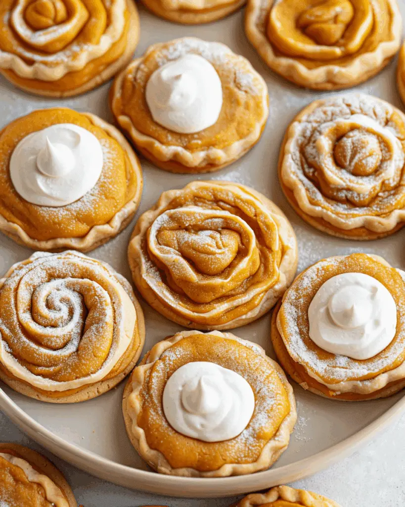 Pumpkin Pie Cookies