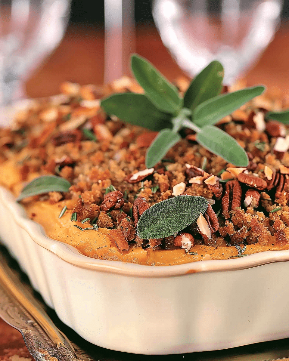 Roasted Butternut Squash Casserole