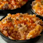 Savory Cabbage Beef Bake