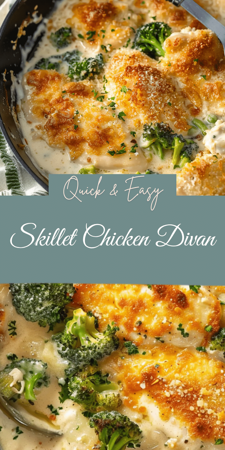 Skillet Chicken Divan | Meal Shine