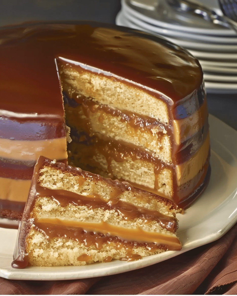 Southern Caramel Cake