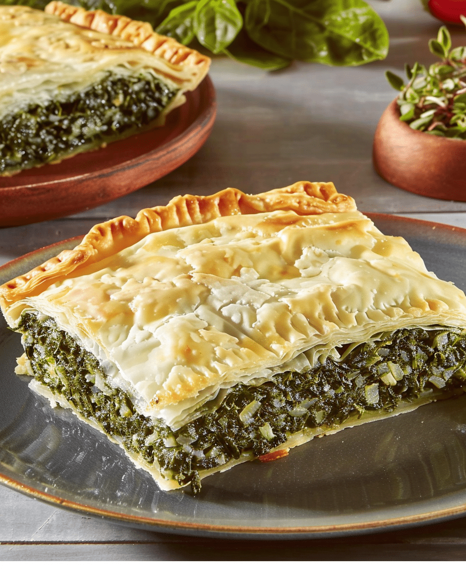 Spanakopita (Greek Spinach Pie) Recipe