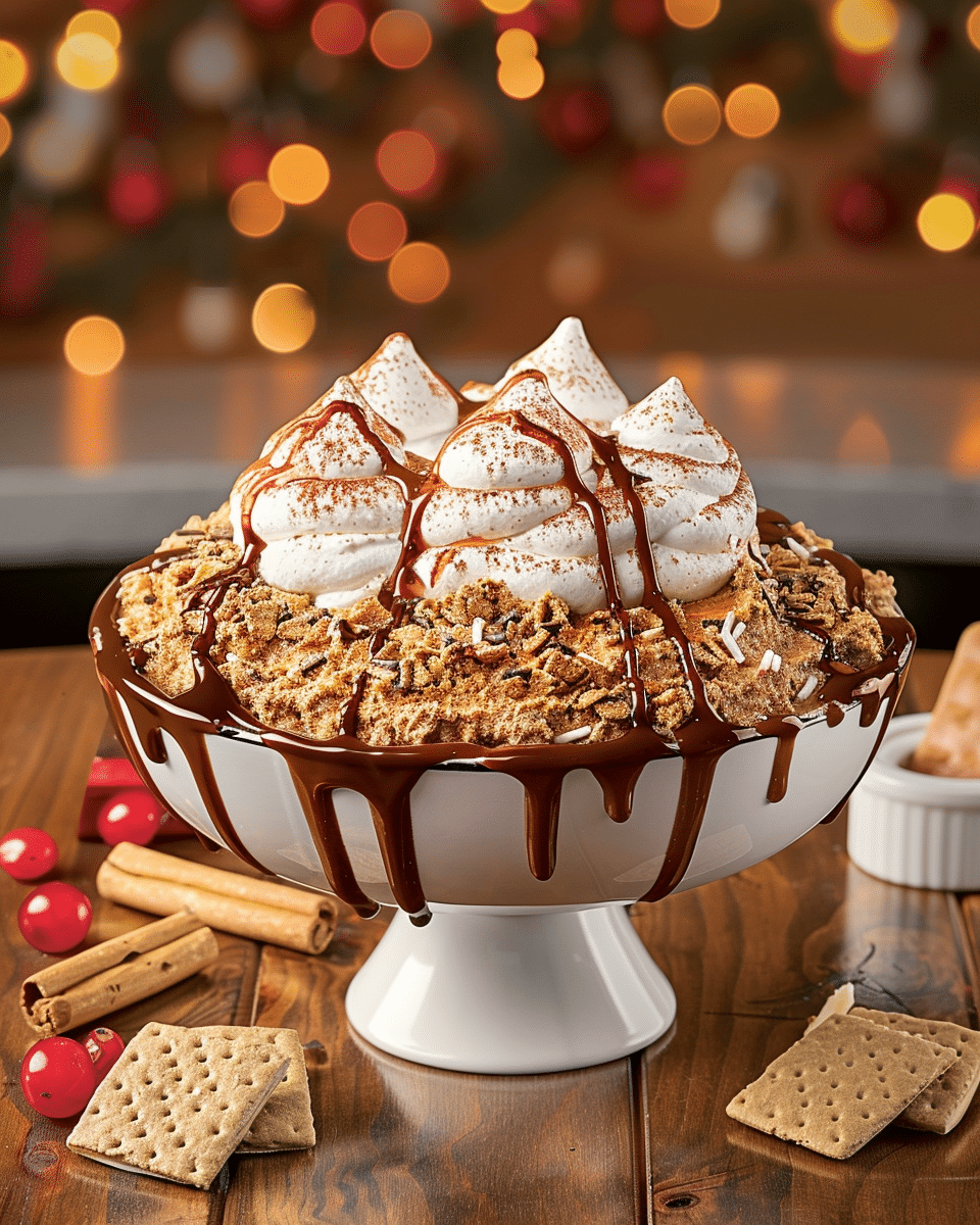 Holiday Spiced S’mores Dip (No Campfire Needed!)