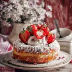 Strawberry Filled Donuts