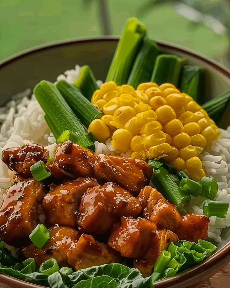 Street Corn Chicken Rice Bowl
