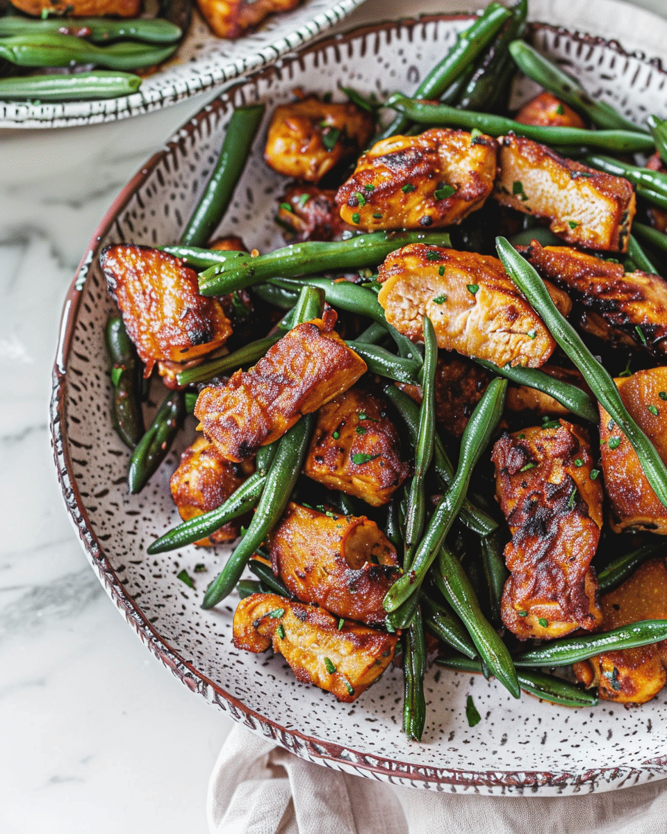 String Bean Chicken
