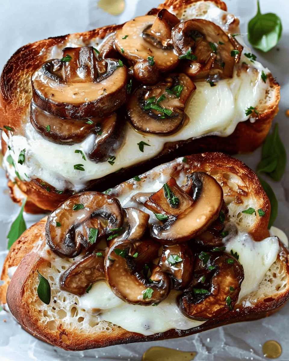 Swiss Mushroom Melt Delight