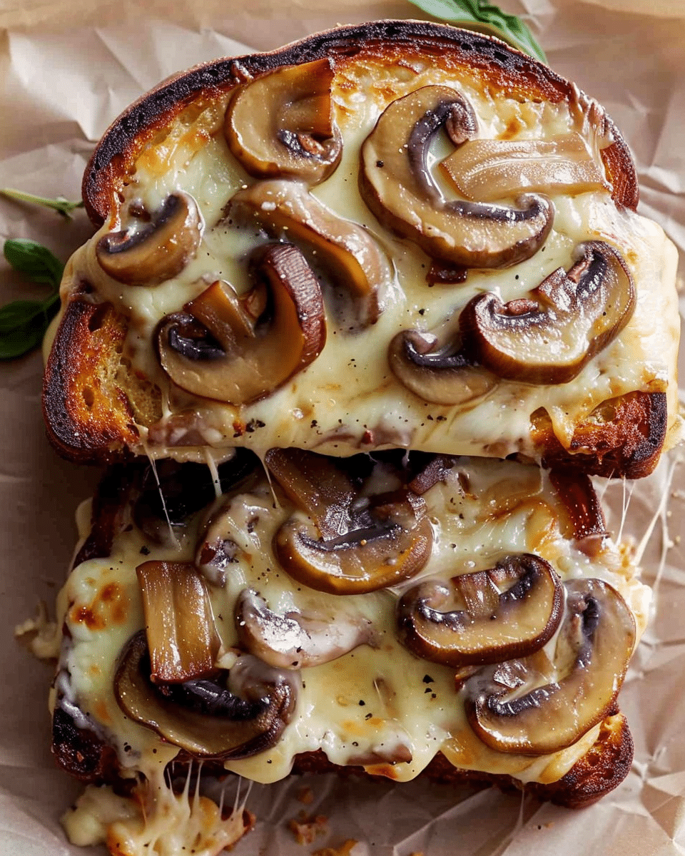 Swiss Mushroom Melt Delight