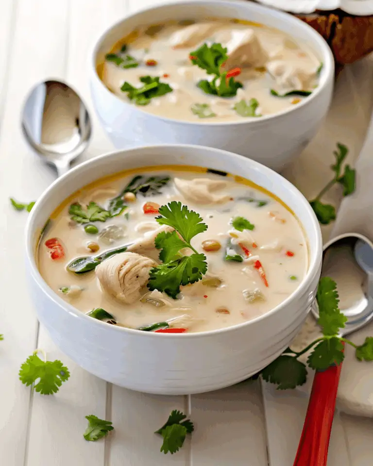 Tom Kha Gai (Thai Coconut Chicken Soup)