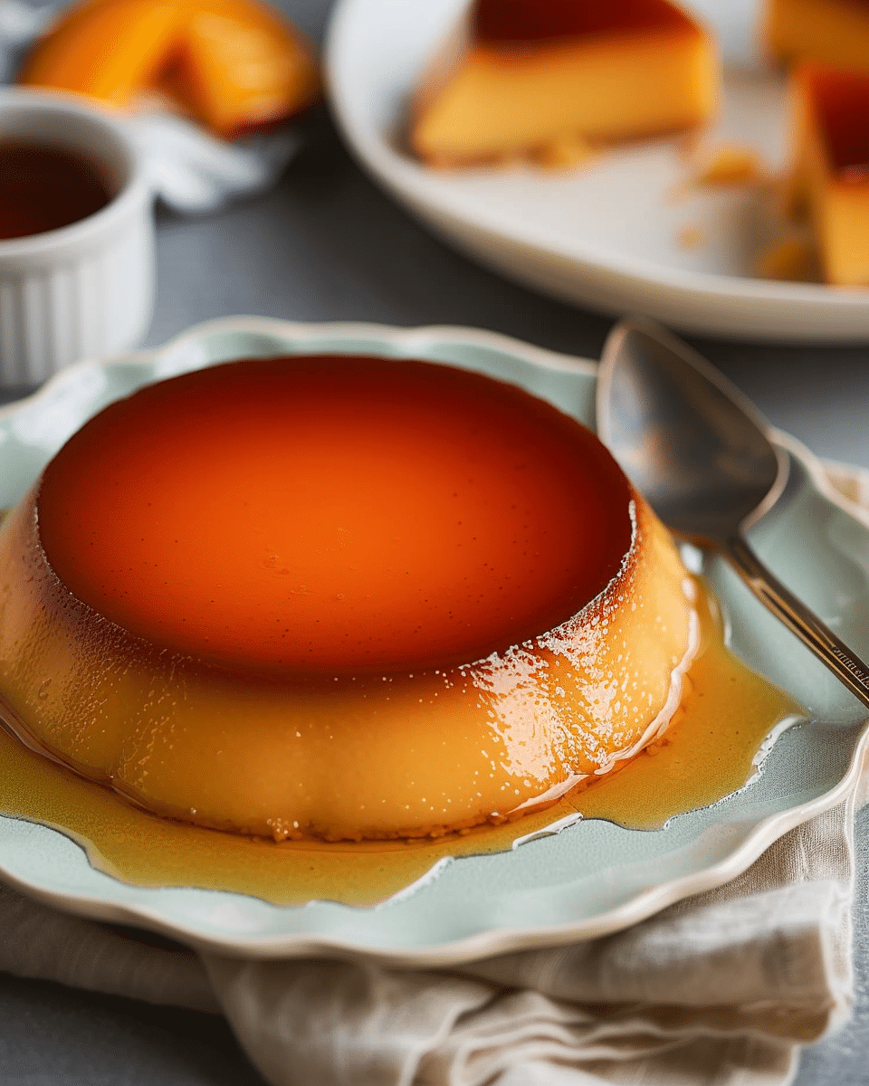 Tropical Delight: Creamy Mango Flan You’ll Fall in Love With
