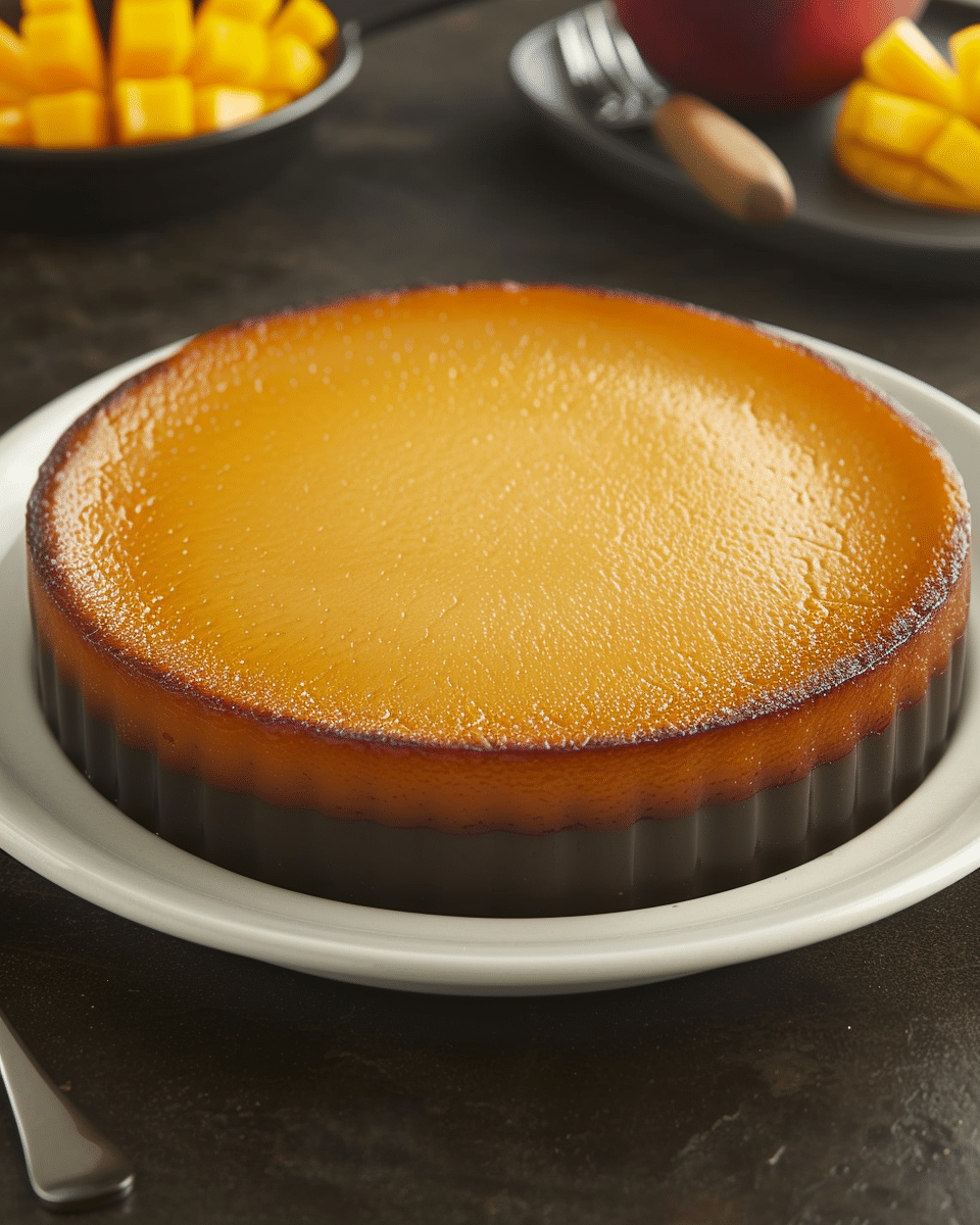 Tropical Delight: Creamy Mango Flan You’ll Fall in Love With