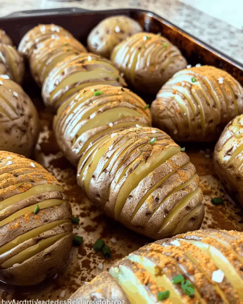 Hasselback Potatoes