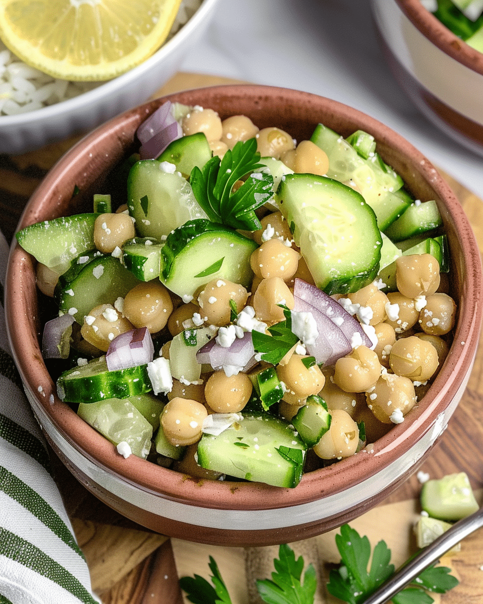 Jennifer Aniston Chickpea Salad