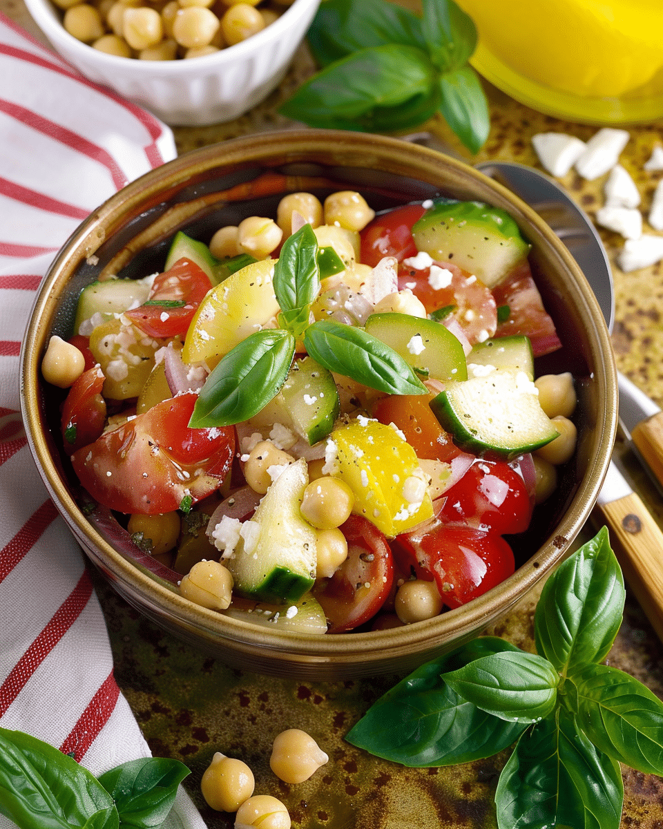 Jennifer Aniston Chickpea Salad