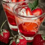 Candy Cane Jello Shots