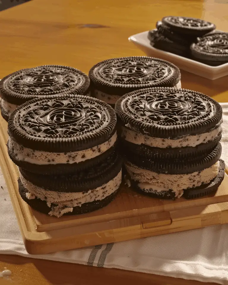 Oreo Ice Cream Sandwich