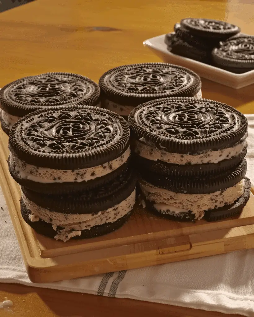 Oreo Ice Cream Sandwich