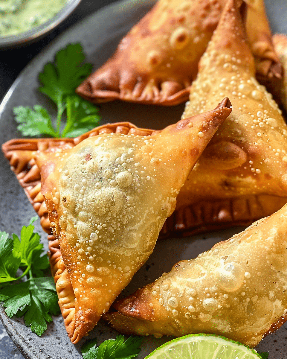 Air Fryer Samosas