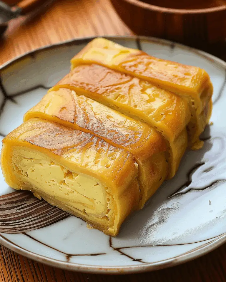 Tamagoyaki (Rolled Omelet)