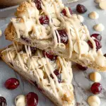 Amazing White Chocolate Cranberry Scones for Delicious Bliss
