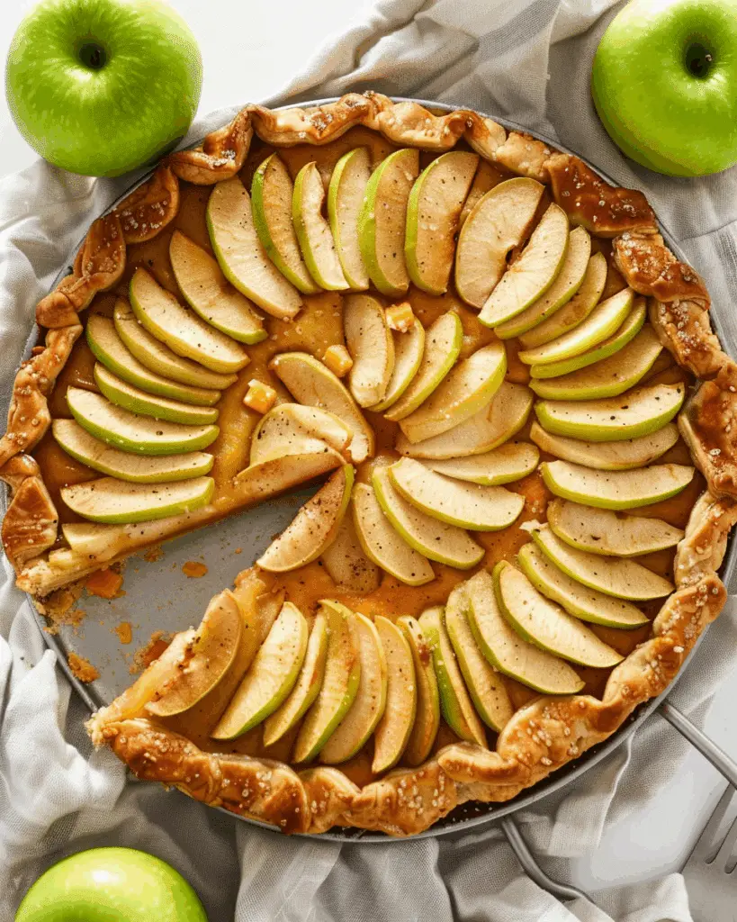 Apple Cheddar Galette